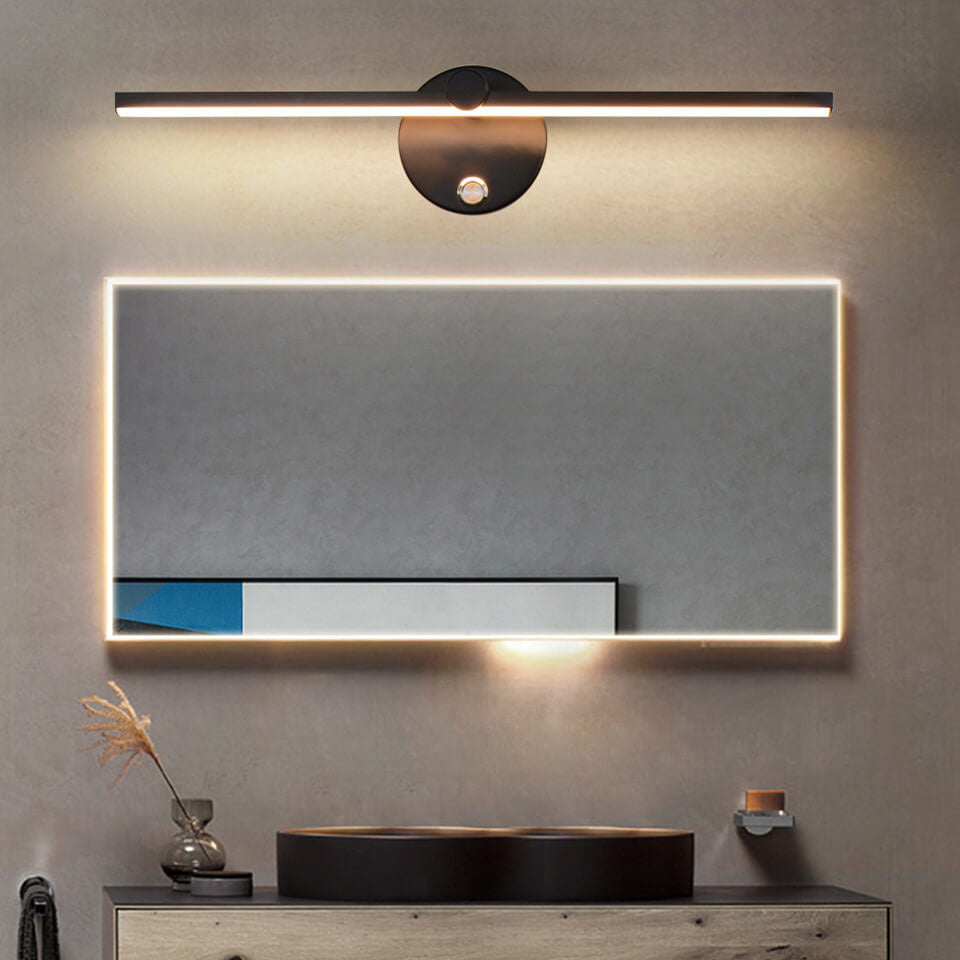 Applique murale LED longue barre style nordique minimaliste | 1 lumière
