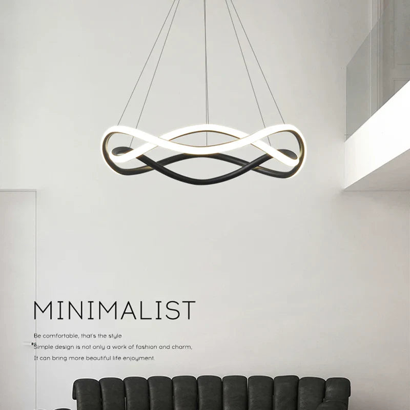 Modern LED pendant light for interior decoration