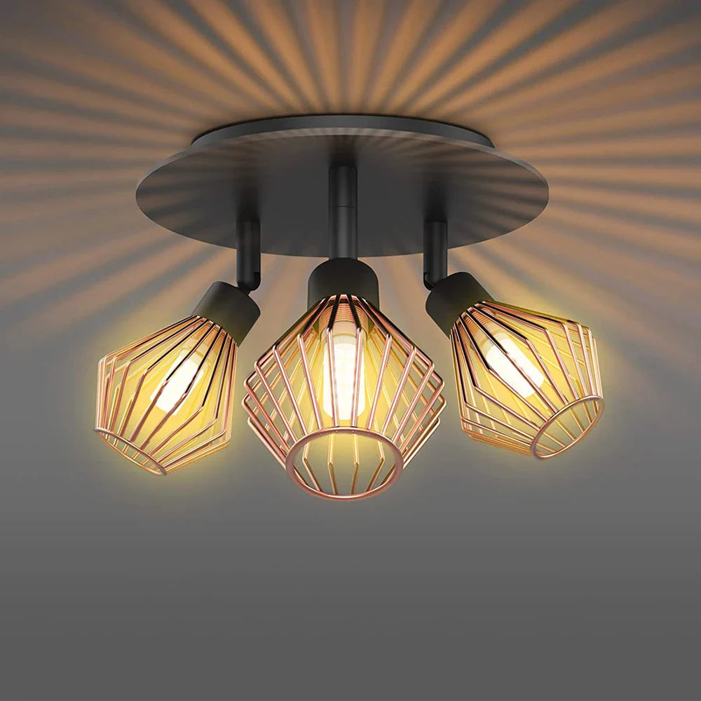 Elegant contemporary Nordic luminous chandelier