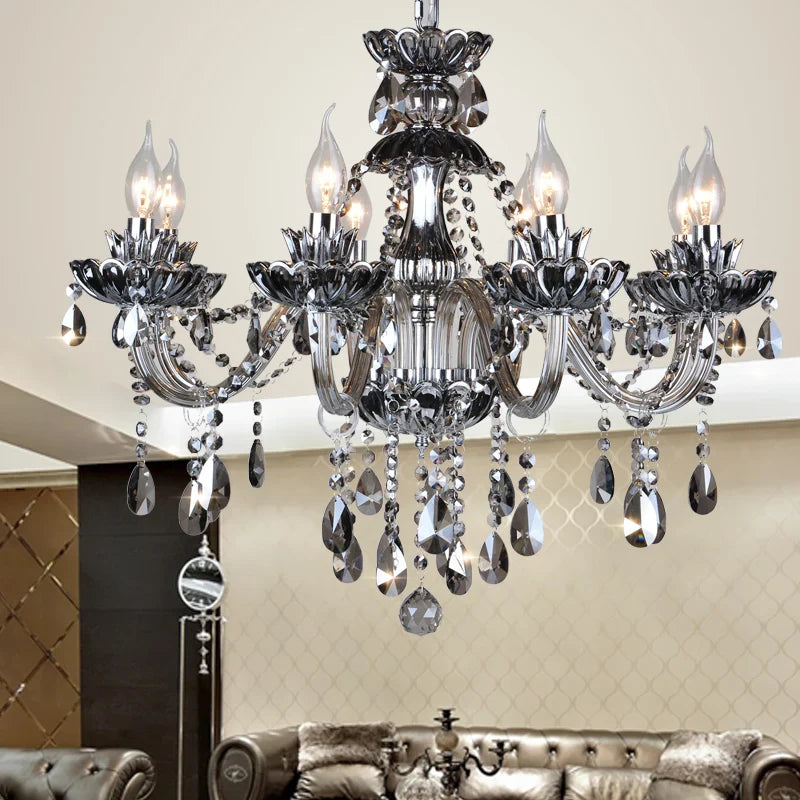 crystal chandelier for modern and minimalist decor