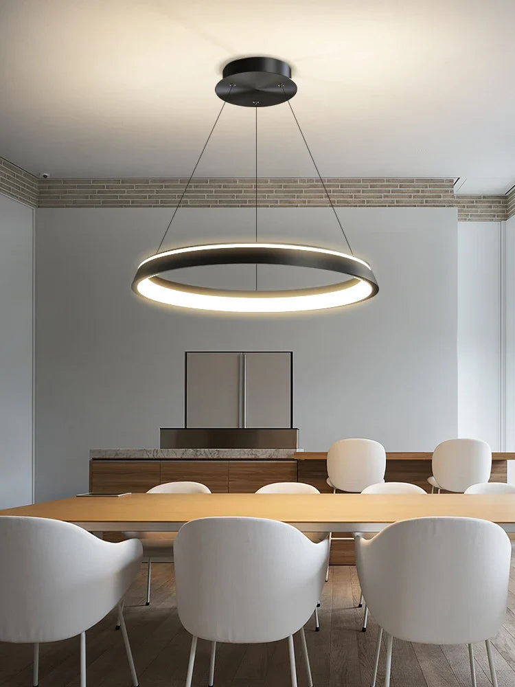 Contemporary design elegant minimalist chandelier