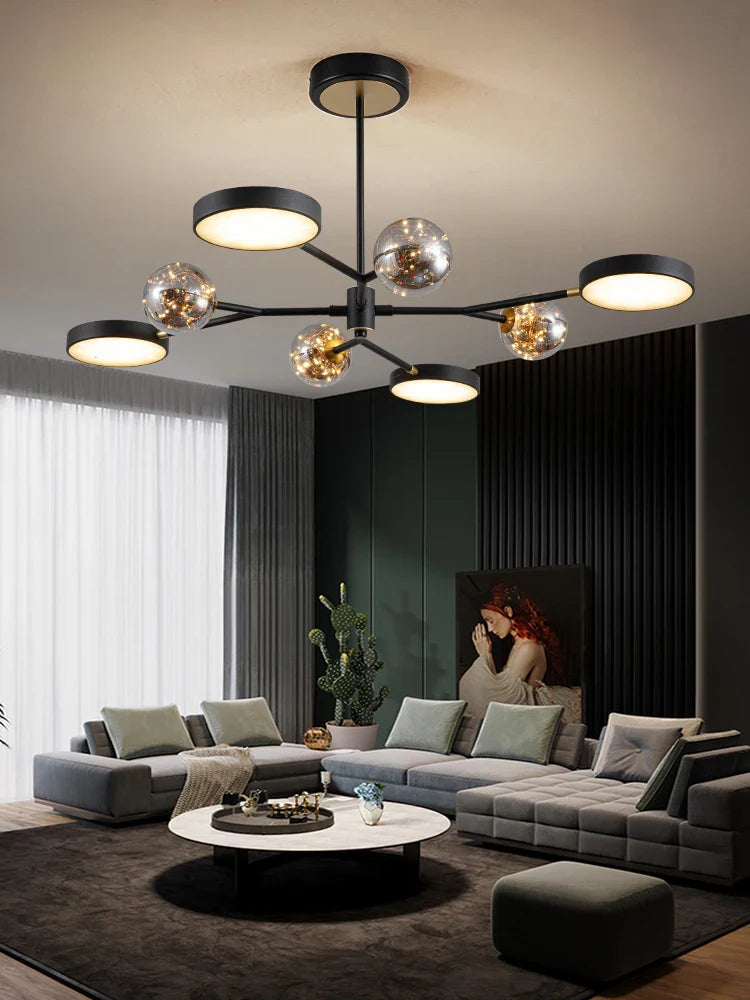 Elegant Contemporary Nordic Chandelier