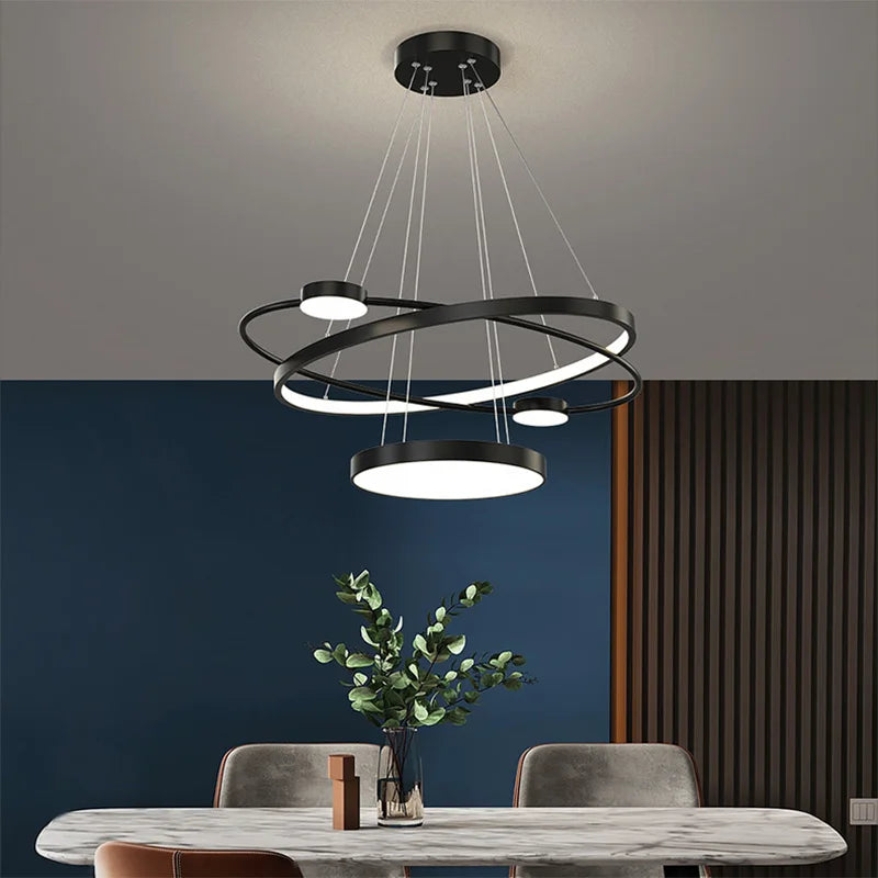 Modern crystal chandelier creative and luxurious lighting