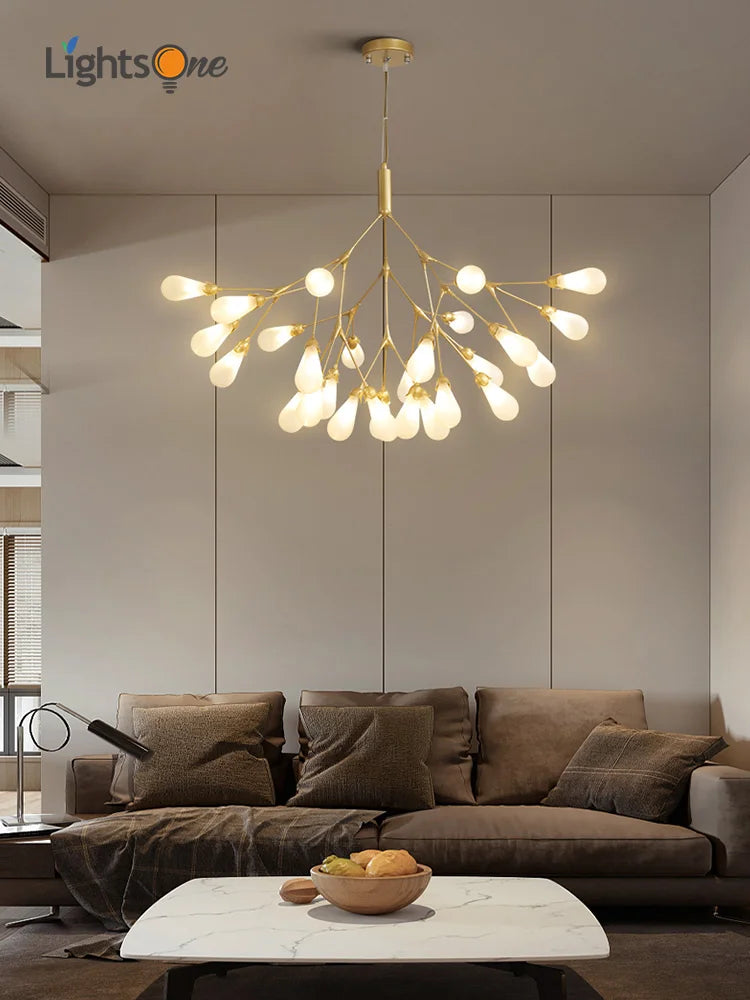 Postmodern Firefly Chandelier for Elegant and Creative Interiors