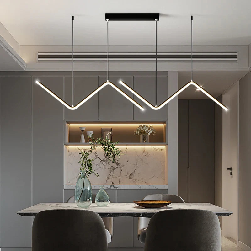 Modern Nordic Style LED Chandelier for Interior Design
