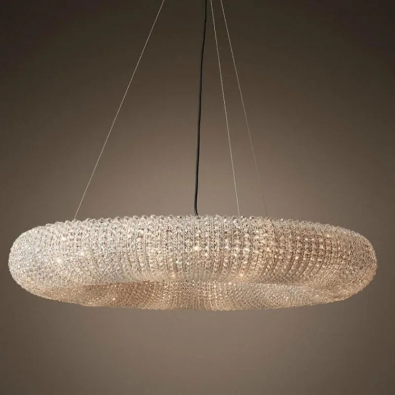 Modern Luxury Crystal LED Chandelier