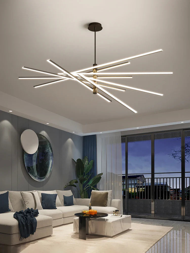 luxurious minimalist modern creative Nordic chandelier