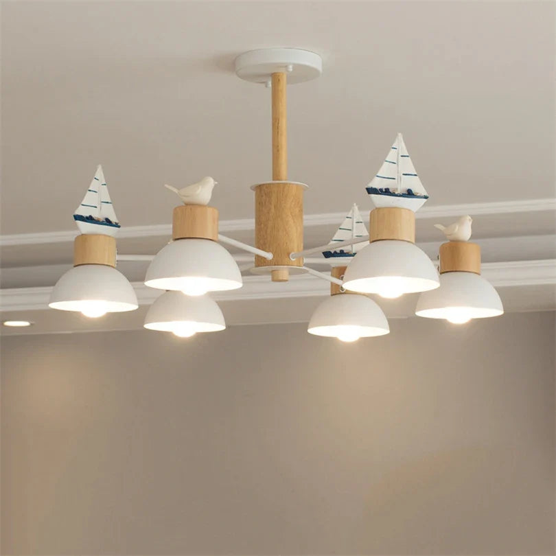 Nordic Chandelier Bird LED Simple Modern Mini Decor Lighting