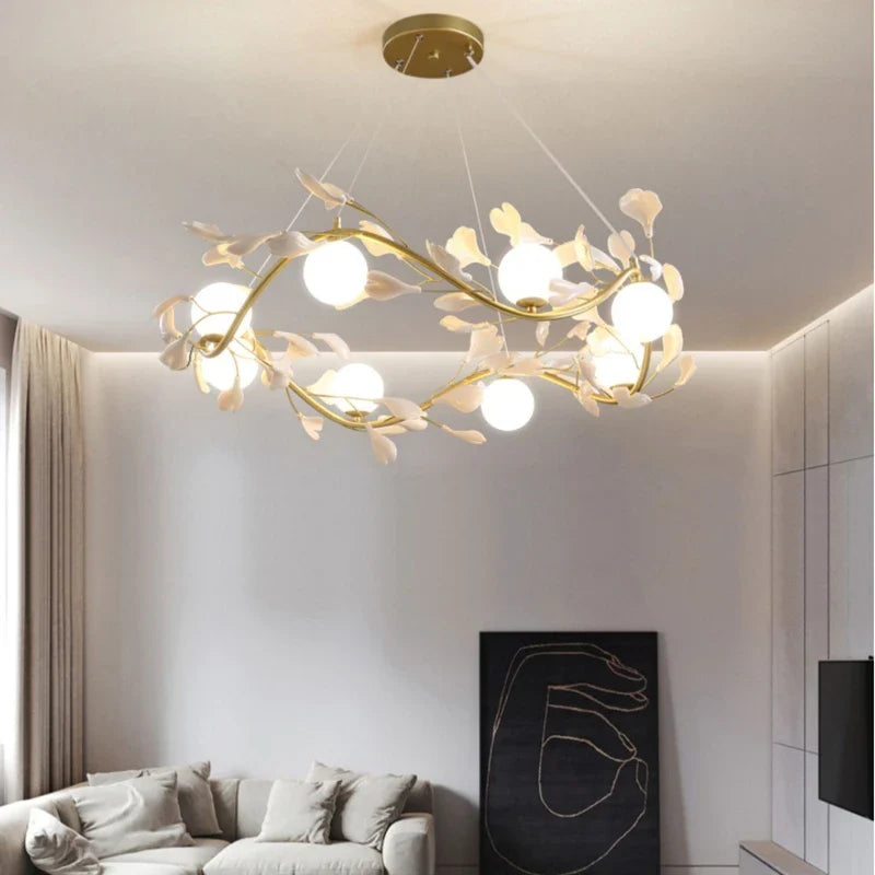 Nordic design chandelier for elegant and romantic interior decor