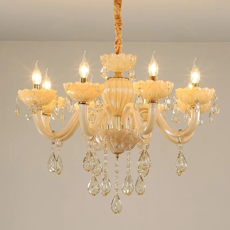 Creative European Crystal Chandelier for a Luxurious Ambiance