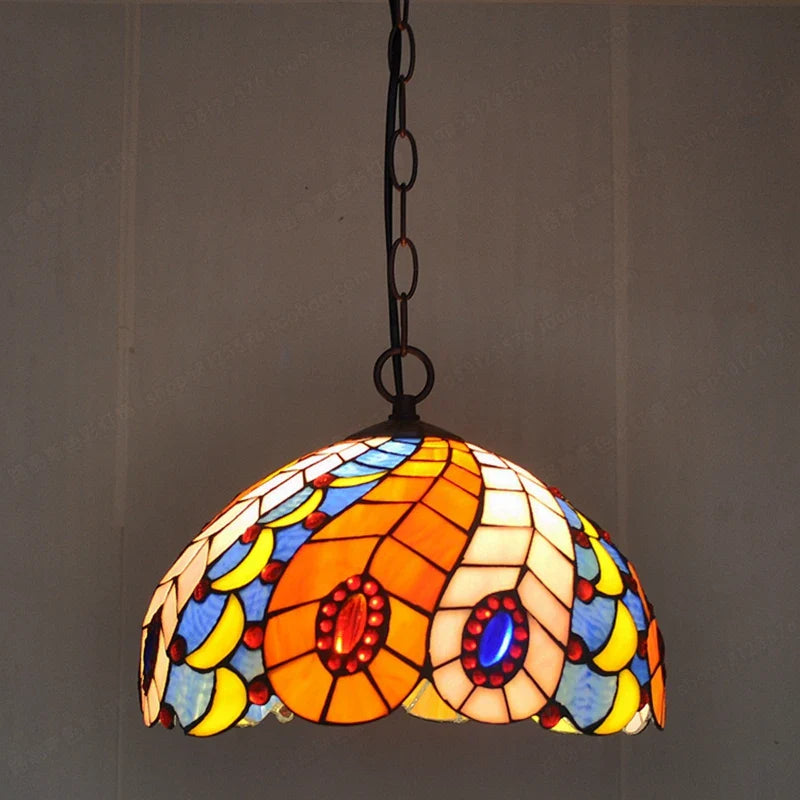 Tiffany contemporary lucite chandelier