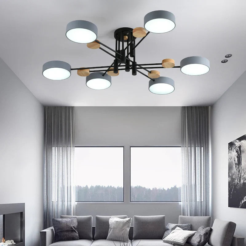 Elegant design Nordic LED chandelier