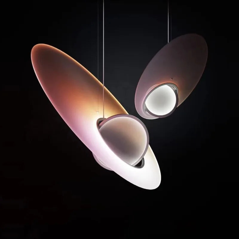 Modern Nordic Chandelier Milky Way Simple Personality Satellite