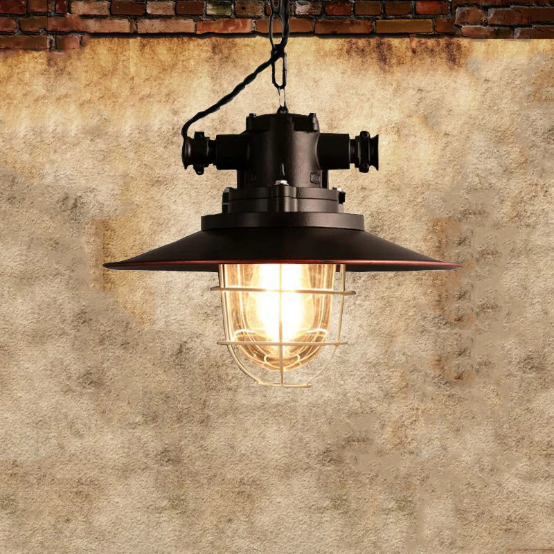Vintage Metal Industrial Retro Pendant Light