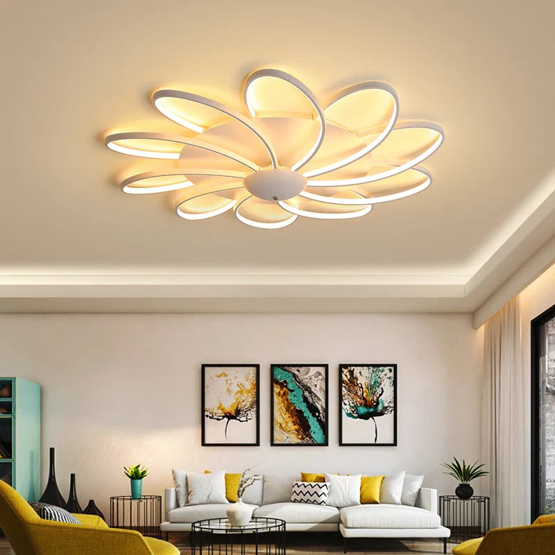 Modern chandelier lighting with style.