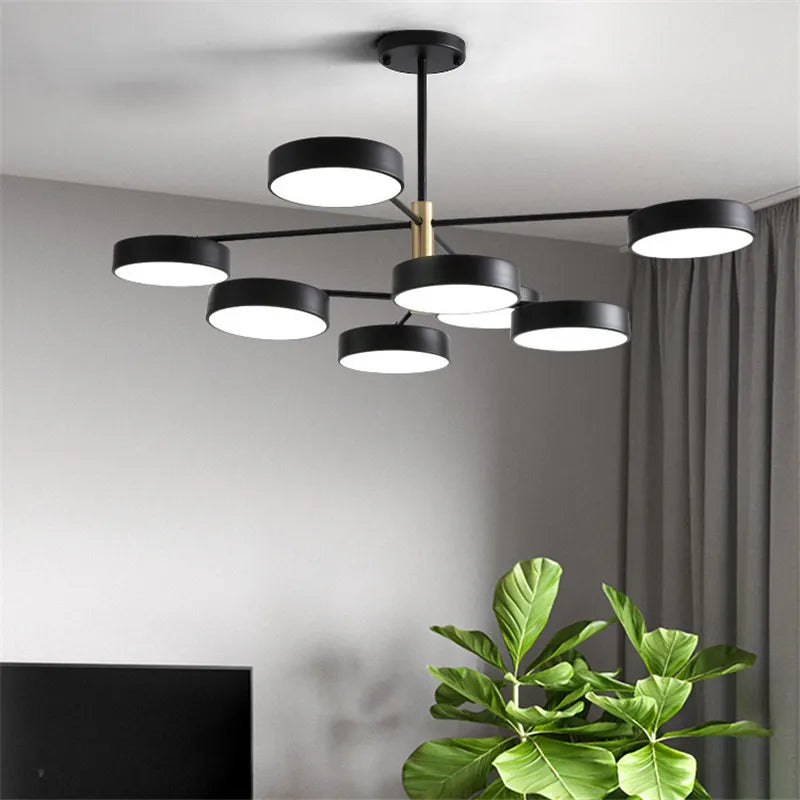 Simple Nordic Modern LED Chandelier for Home Decoration