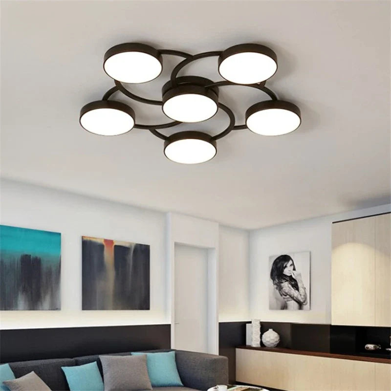 Contemporary design LED chandelier