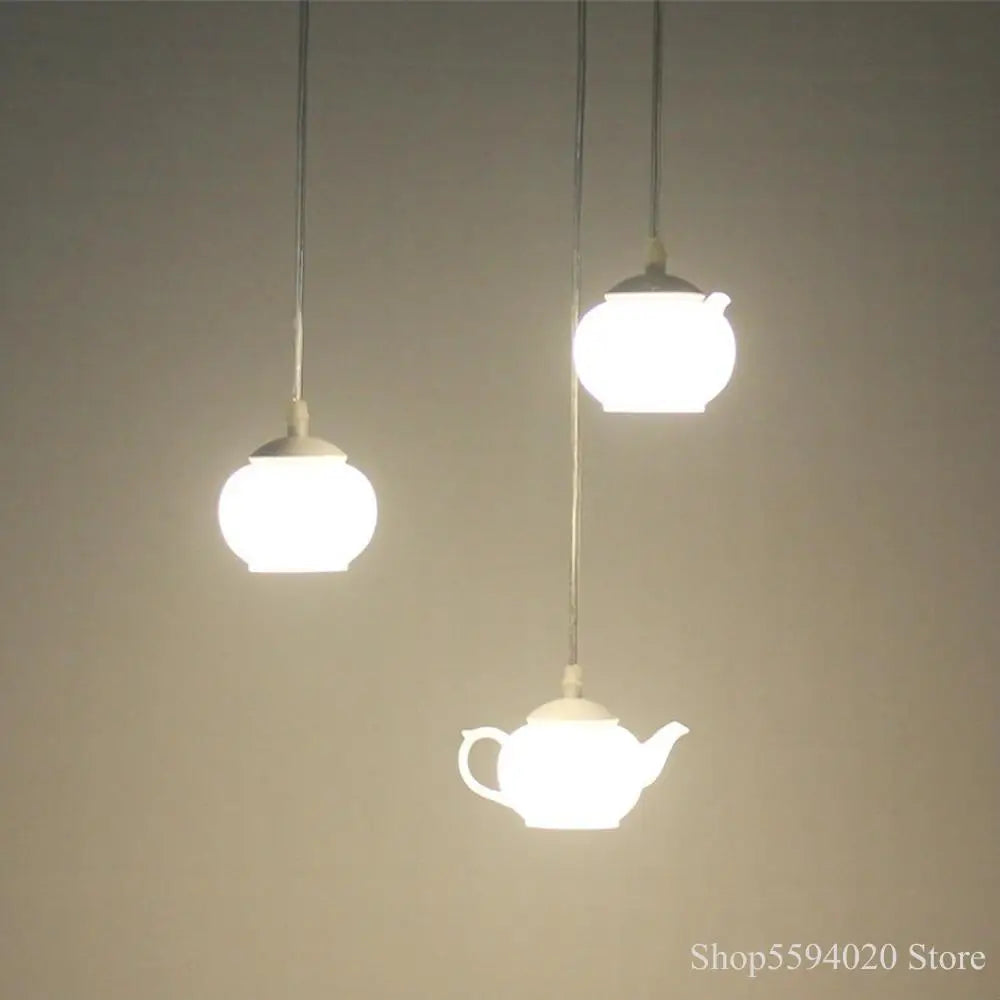 Exotic ceramic postmodern pendant lamp
