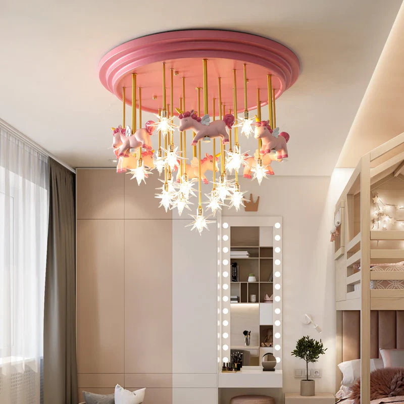 Romantic LED Chandelier: Refined Radiance