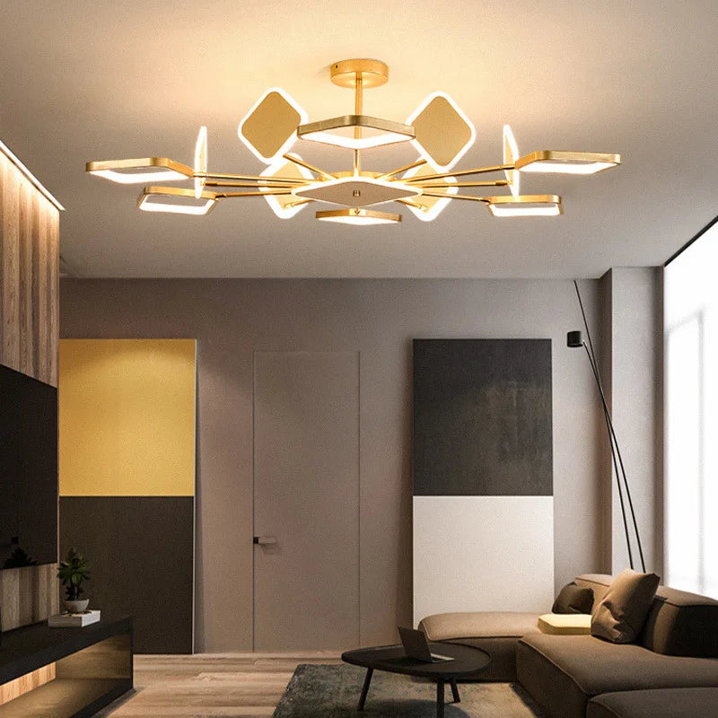 Contemporary Design Square Chandelier