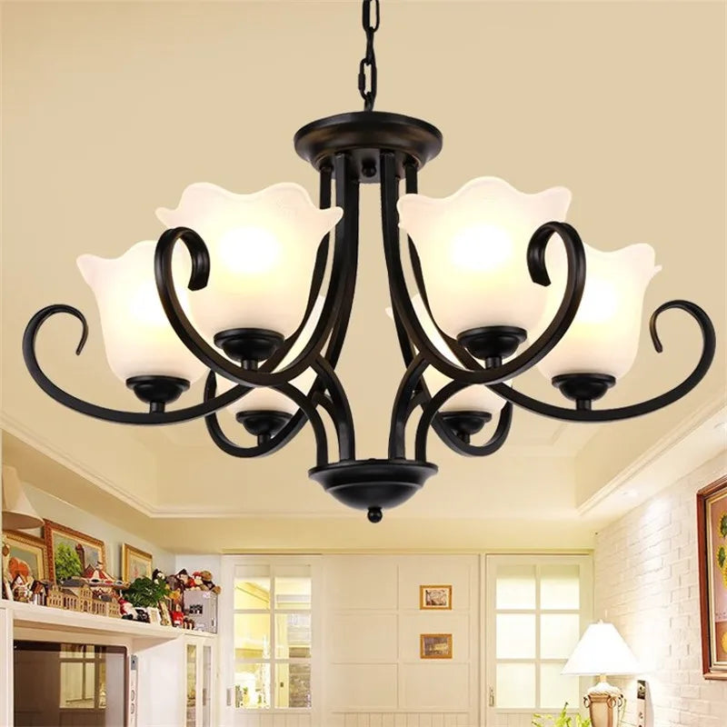 Modern indoor lighting glass pendant light