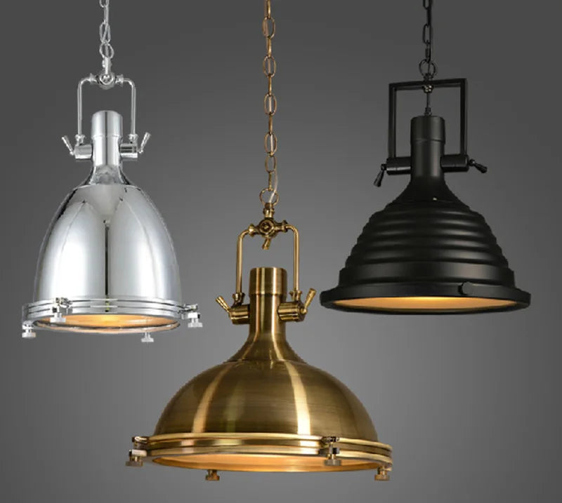 Nordic Industrial Vintage Iron Chandelier