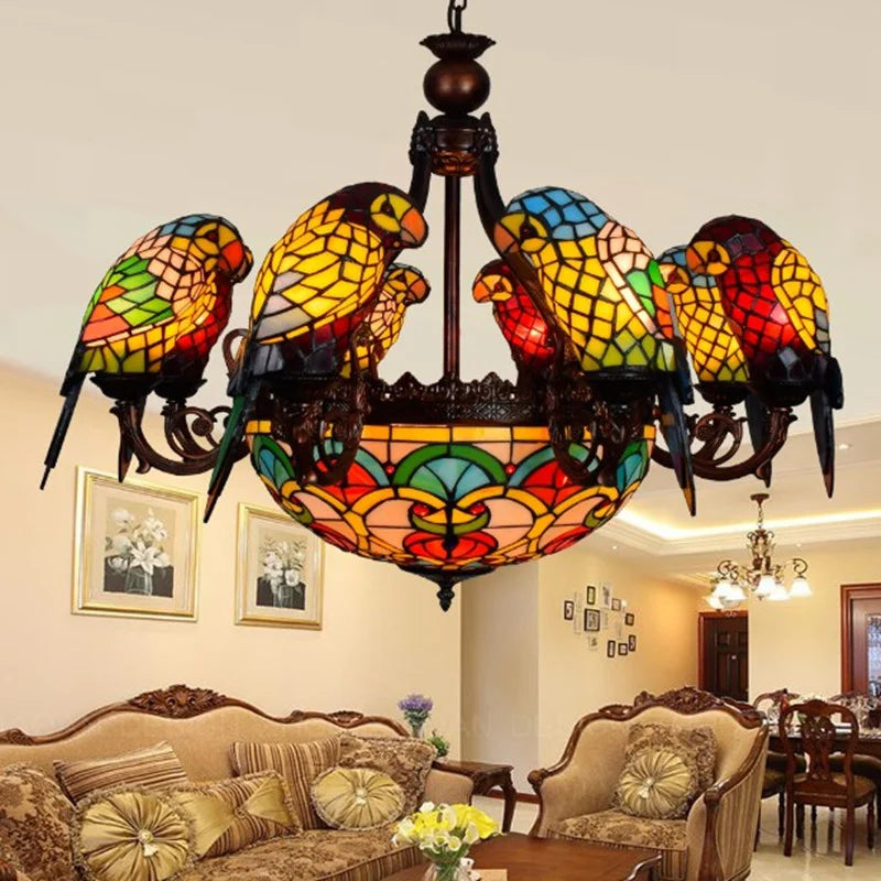 parrot pendant light creative lamp for bar and club