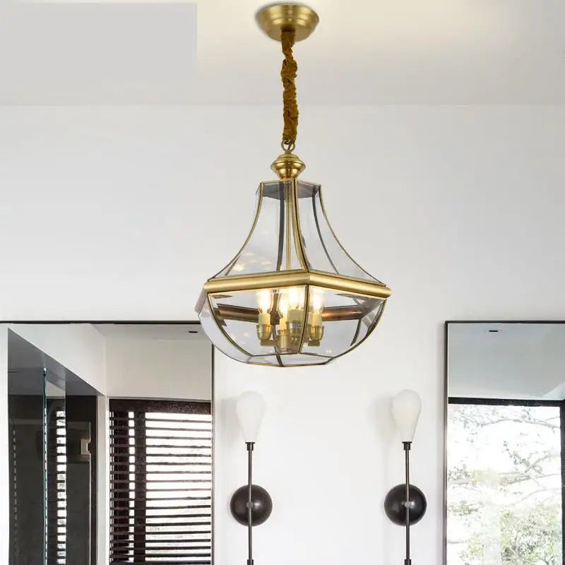 Hanging chandelier for garden, balcony and loft