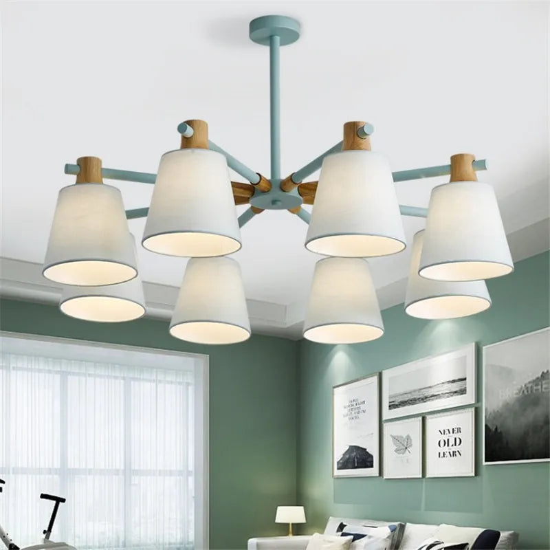 Nordic design LED chandelier for modern suspended lighting