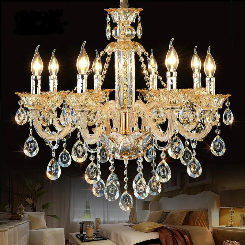 Crystal chandeliers for modern and elegant interior decor