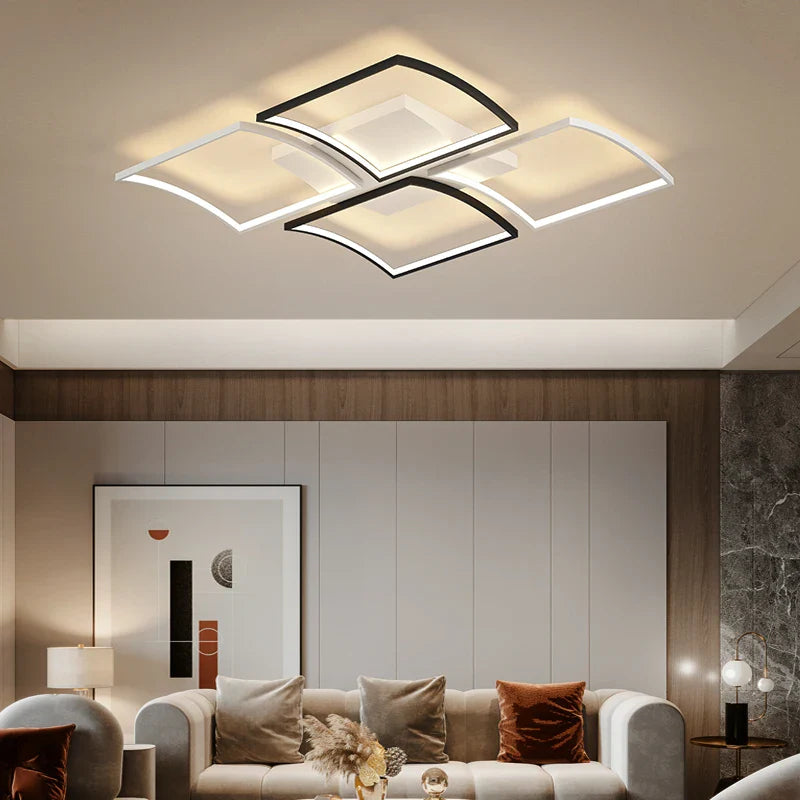 Elegant and bright LED chandelier