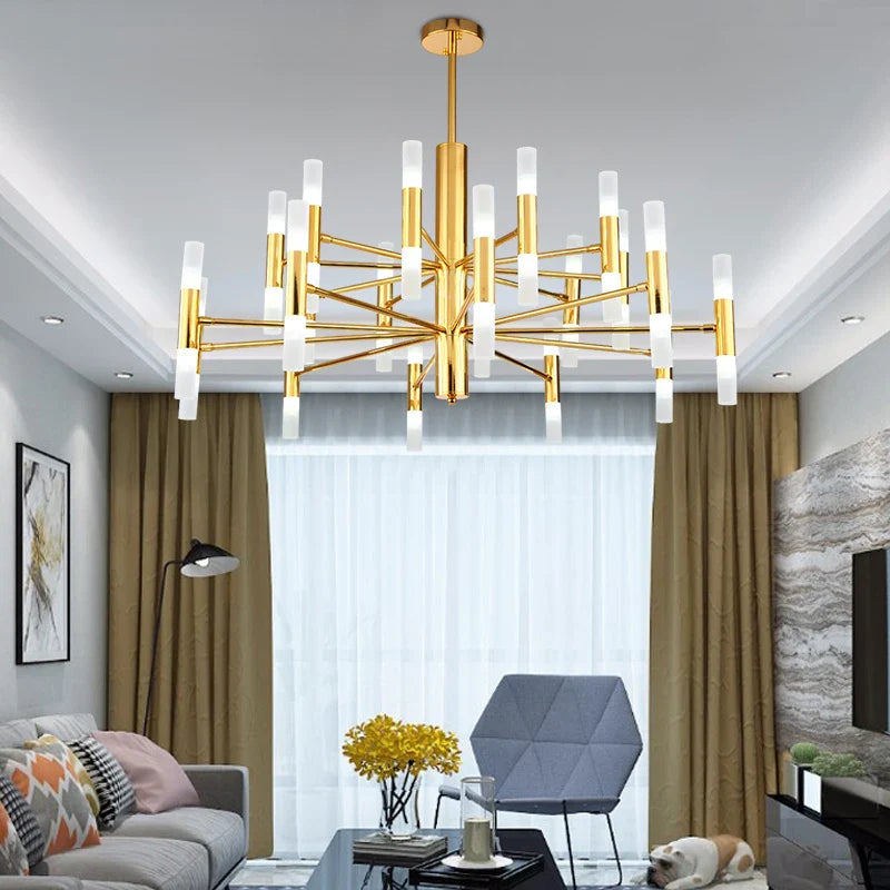 Luxury Vertical Minimalist Chandelier