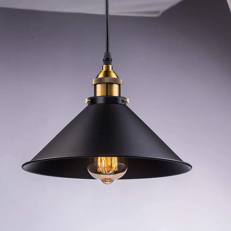 Industrial retro vintage loft pendant light