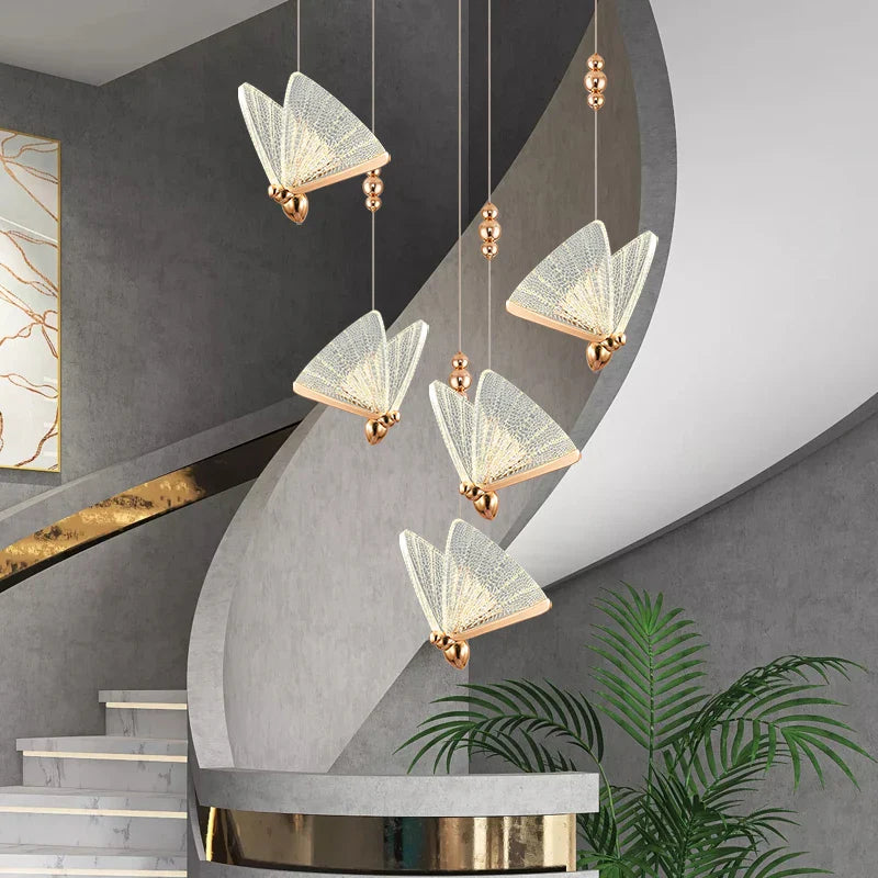 butterfly chandelier ceiling decoration for living room and hall