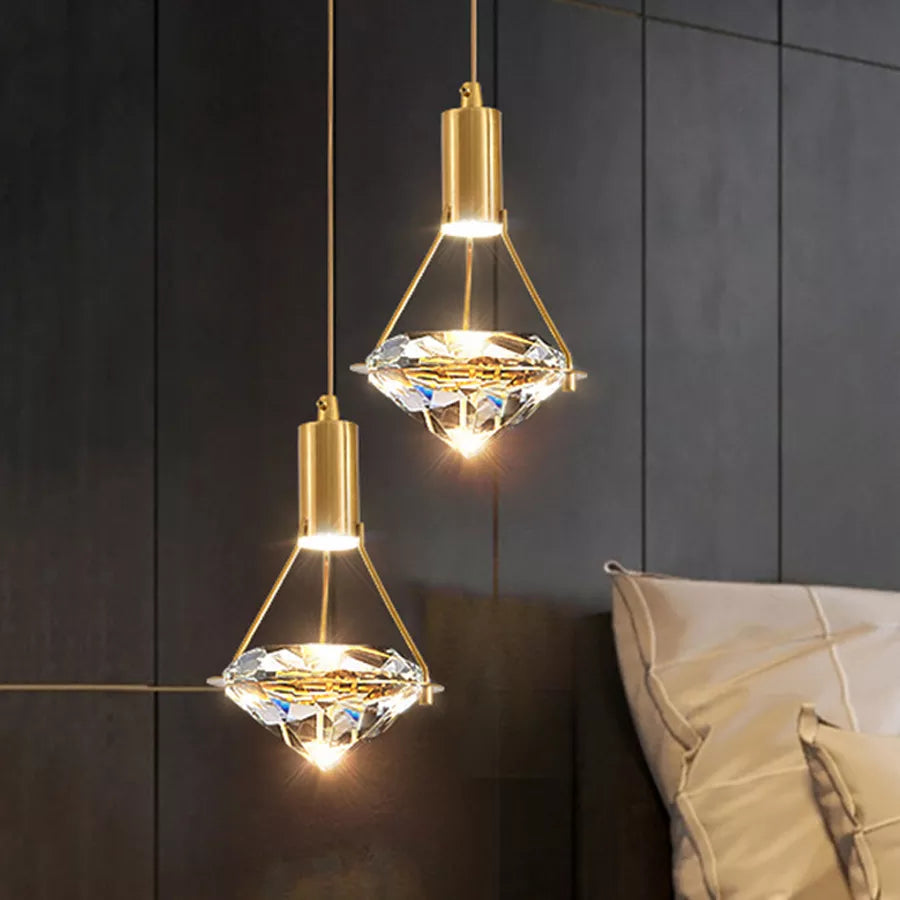 Thrisdar Elegant K9 Crystal Pendant Light