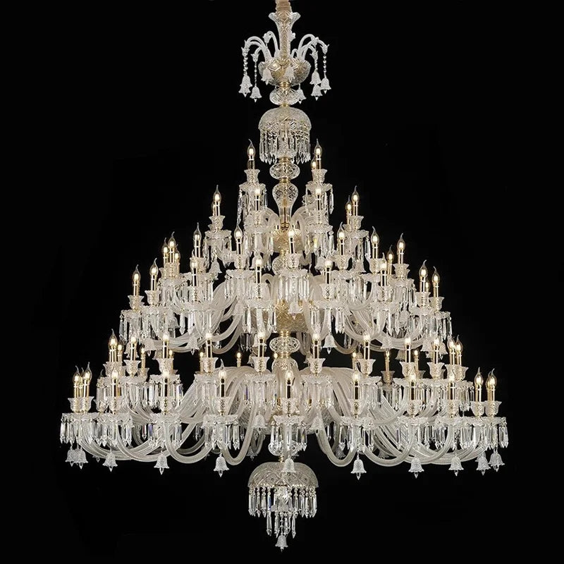 European crystal chandelier for modern and elegant decor