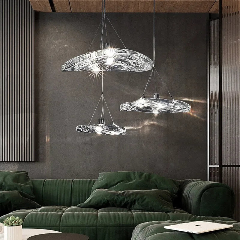 Italian design chandelier for restaurants, bars and clothing stores
