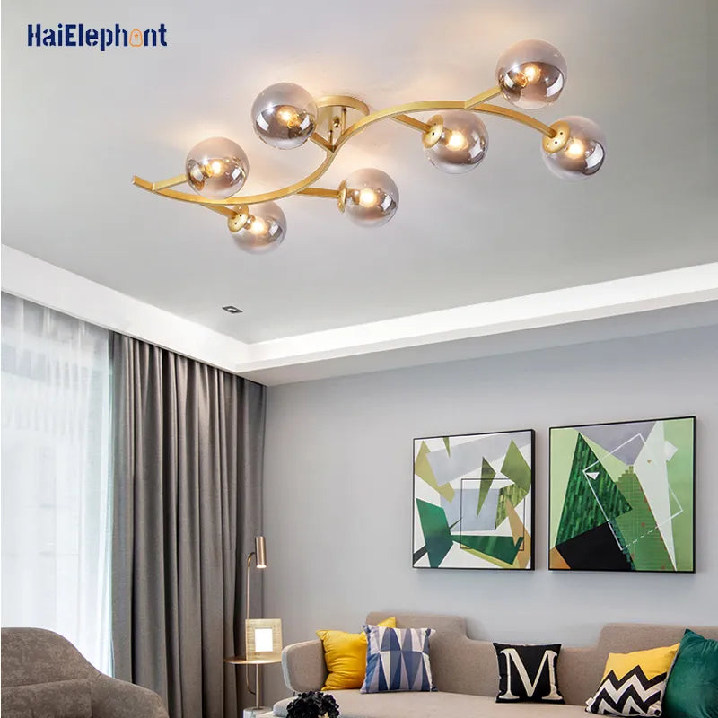 Nordic Contemporary E27 Pendant Light Design