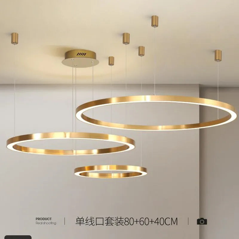 Refined design LED chandelier