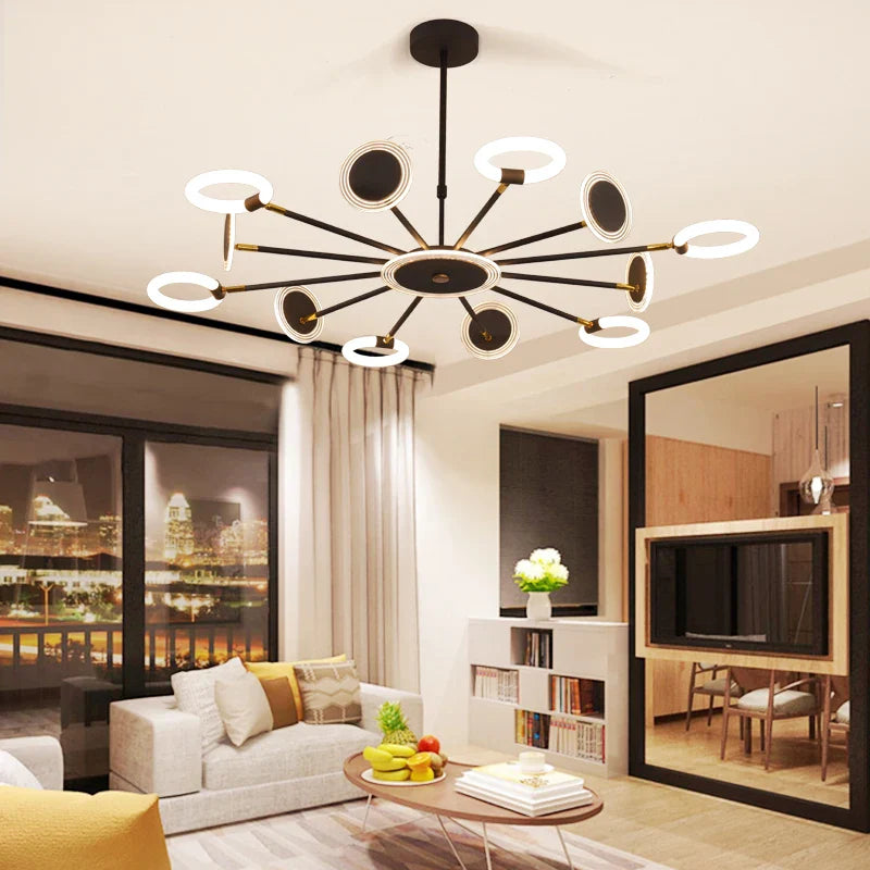 Elegant Contemporary LED Chandelier