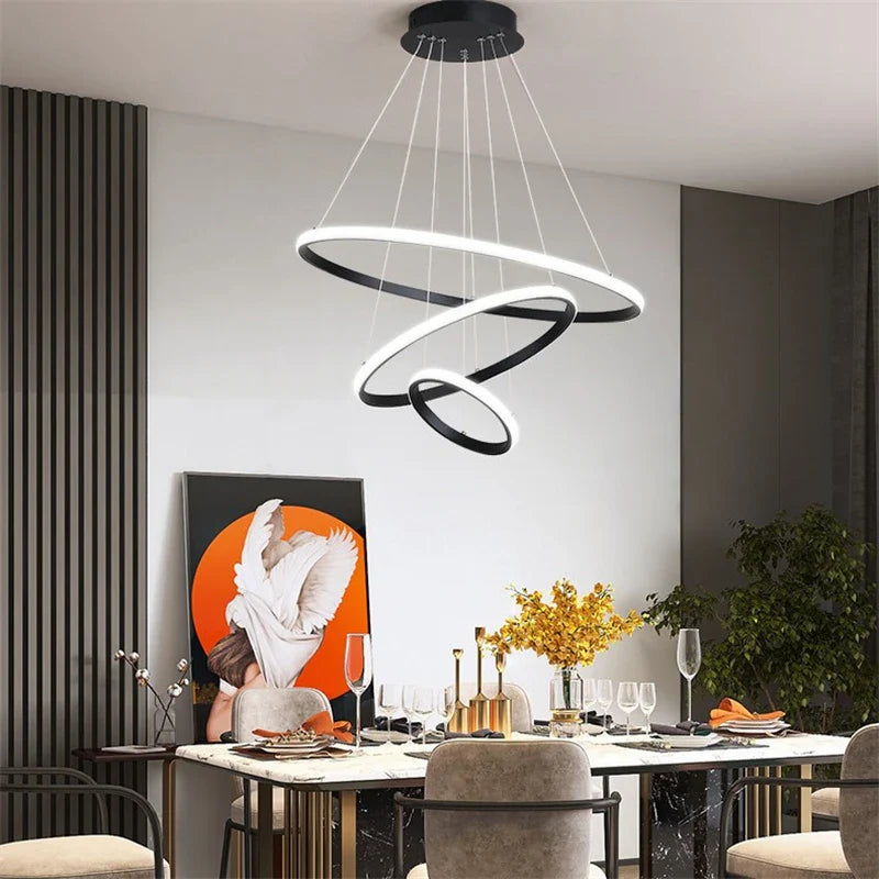 Modern Elegant Minimalist LED Chandelier