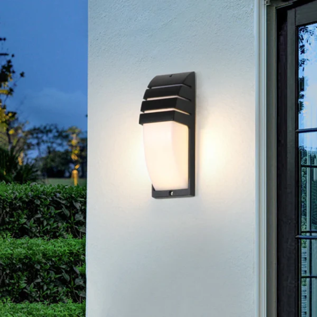 Applique murale extérieure LED étanche avec détecteur de mouvement pour jardin et patio