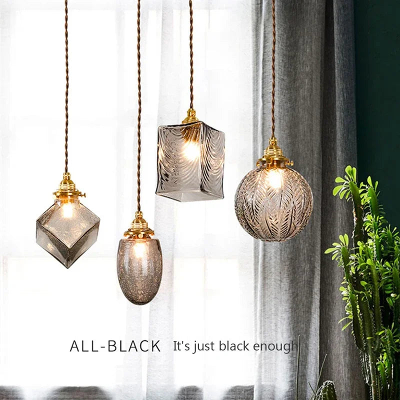 Elegant Nordic design glass chandelier