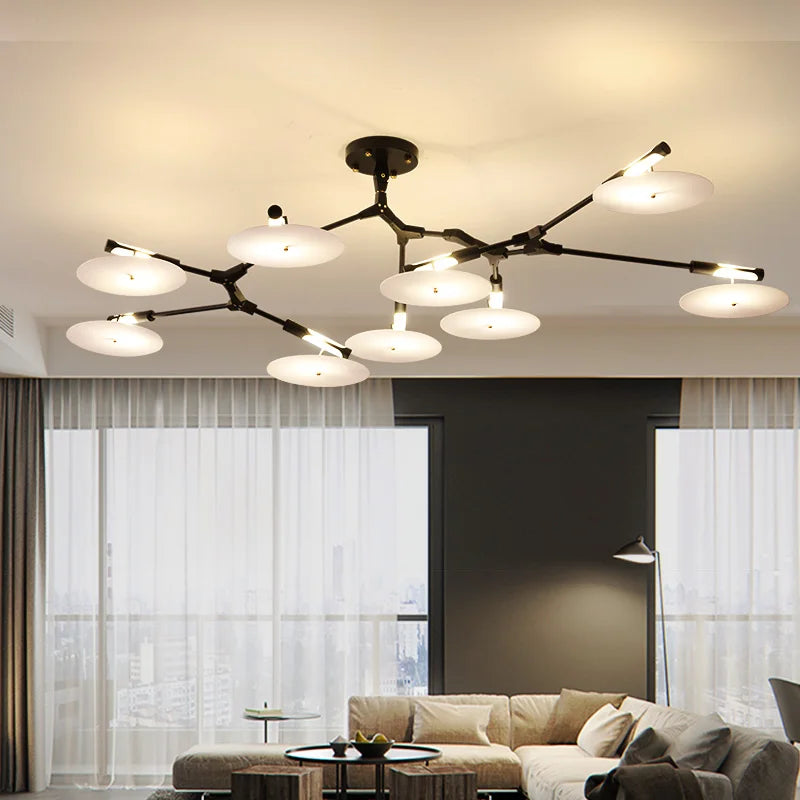 Contemporary design molecular chandelier