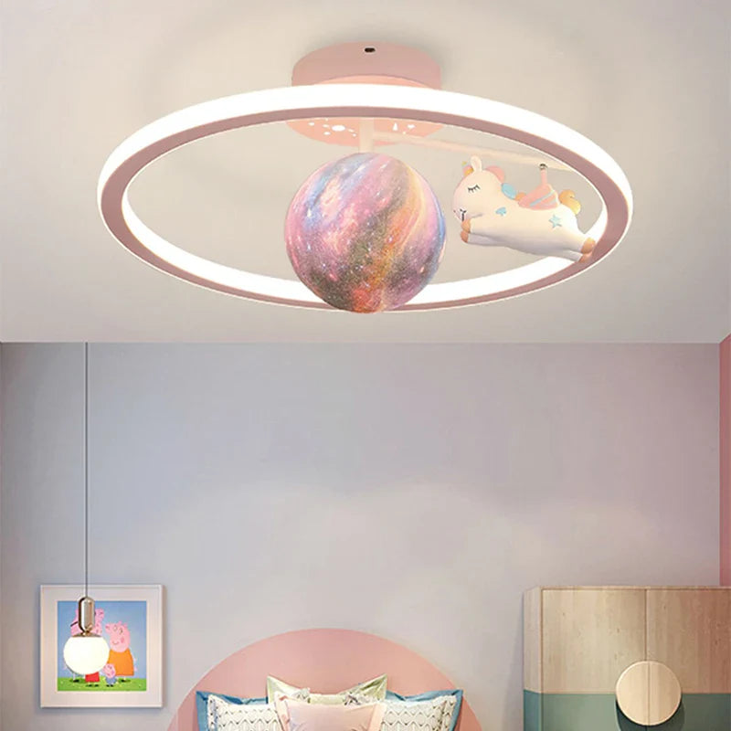 Elegant modern suspended luminous ceiling
