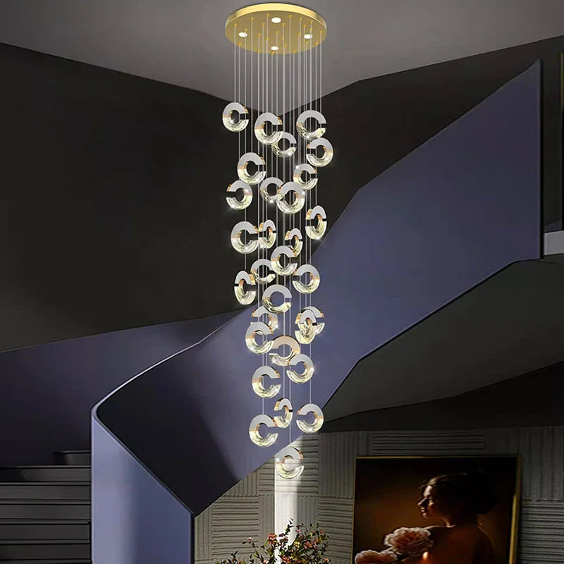 Modern home decor crystal chandelier