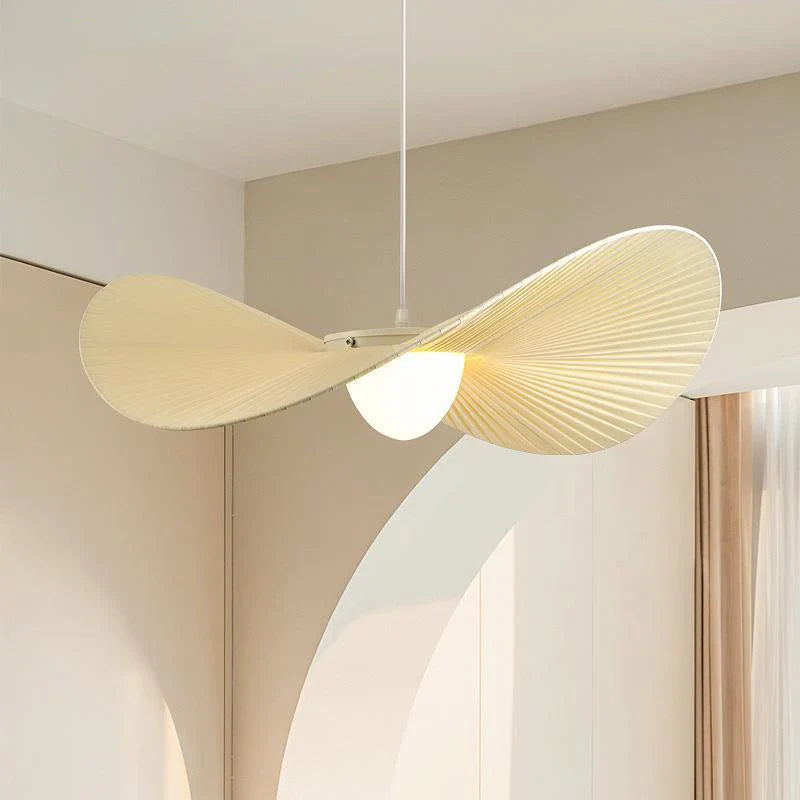 minimalist modern fabric chandelier for elegant interiors