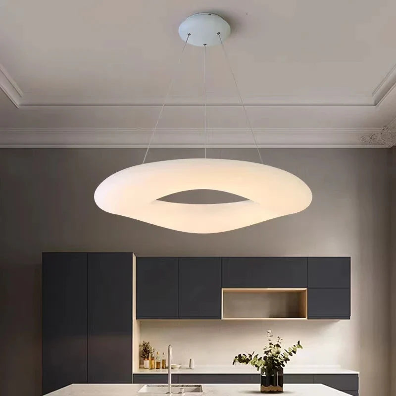 Modern LED Chandelier Lamps Home Decoration PE Chandelier Children's Bedroom Ceiling Lamps Living Room Smart Pendant Lights Fixture