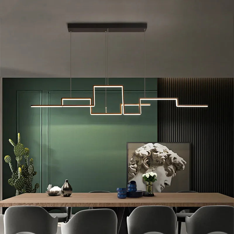 Chic Modern Dimmable Pendant Chandelier