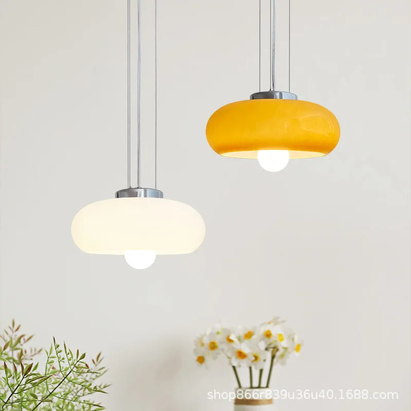 Elegant Nordic industrial chandelier